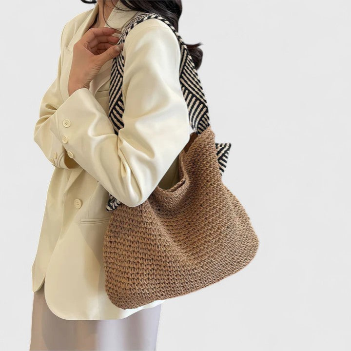 Women's Boho Bag with Handwoven Design for Outings