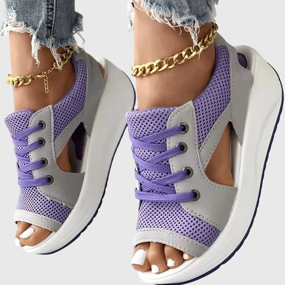 Women's Casual Sandals with Cushioned Sole for Summer