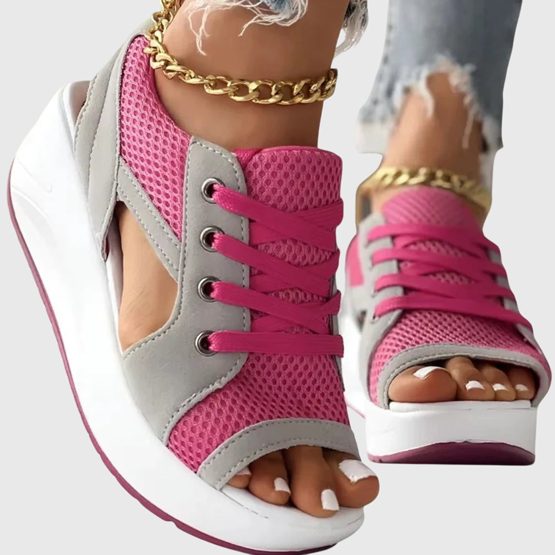 Women's Casual Sandals with Cushioned Sole for Summer