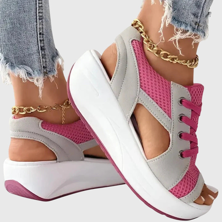 Women's Casual Sandals with Cushioned Sole for Summer
