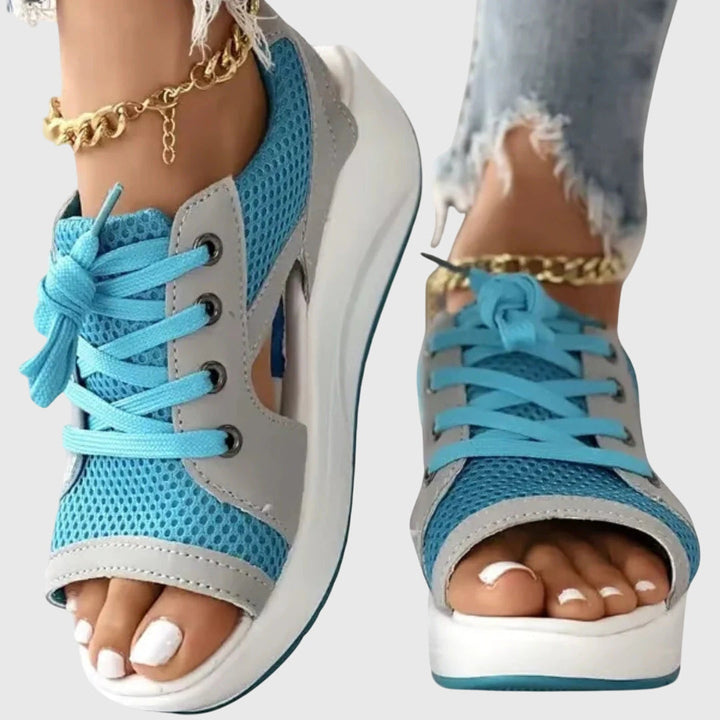 Women's Casual Sandals with Cushioned Sole for Summer