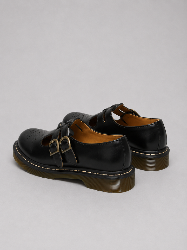 Women’s Classic Mary Jane Shoes with Buckles