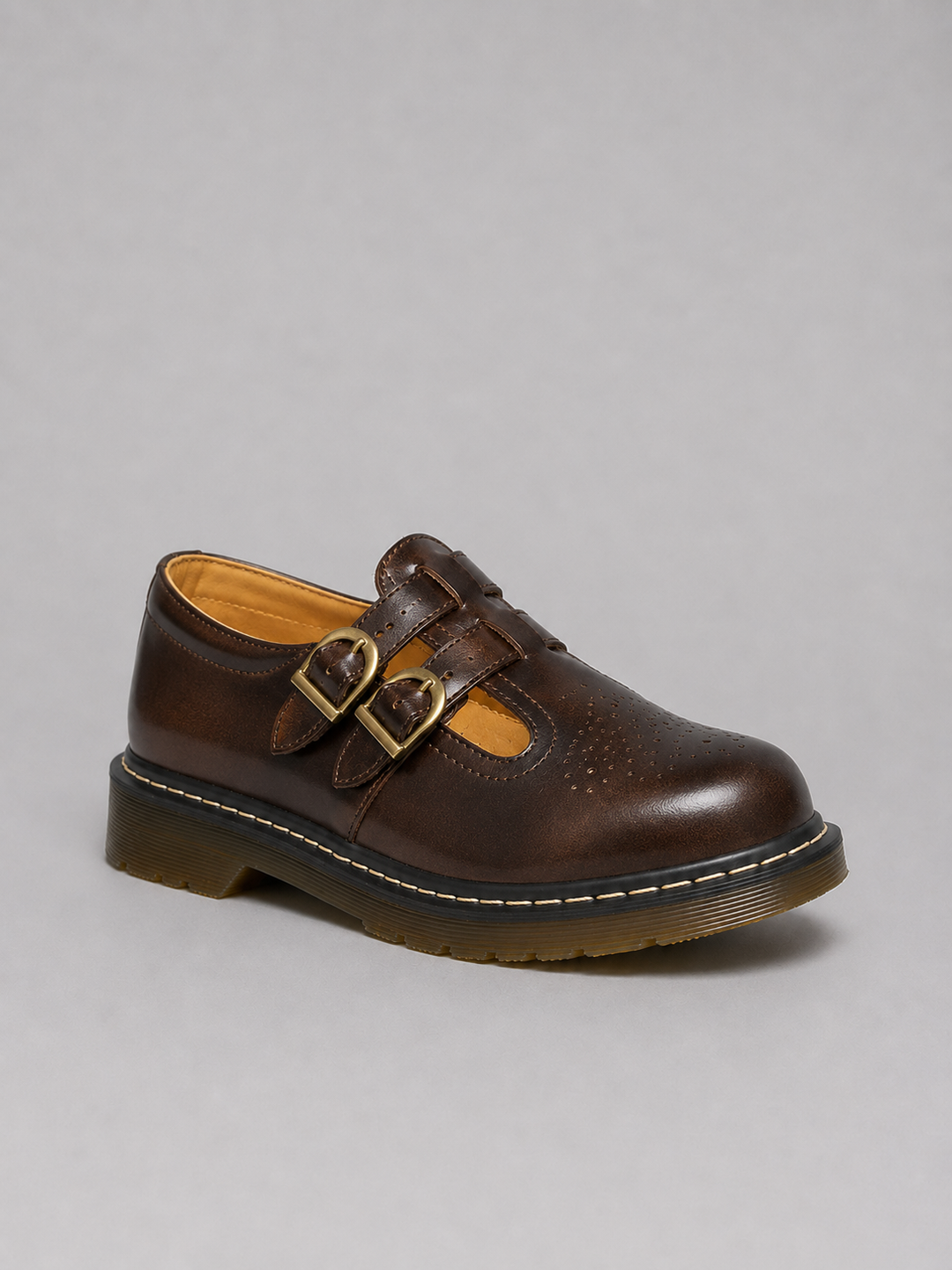 Women’s Classic Mary Jane Shoes with Buckles