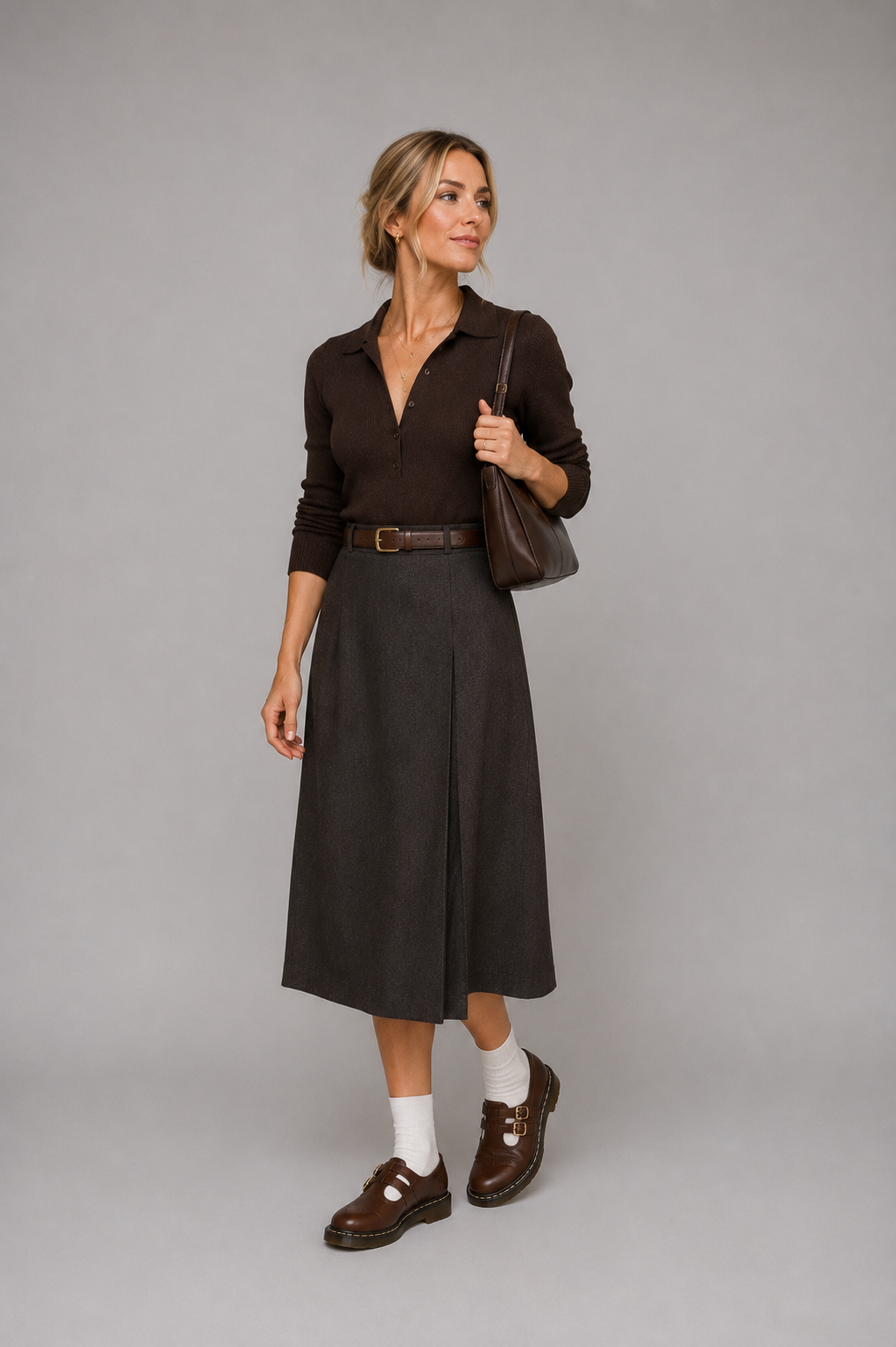 Women’s Classic Mary Jane Shoes with Buckles