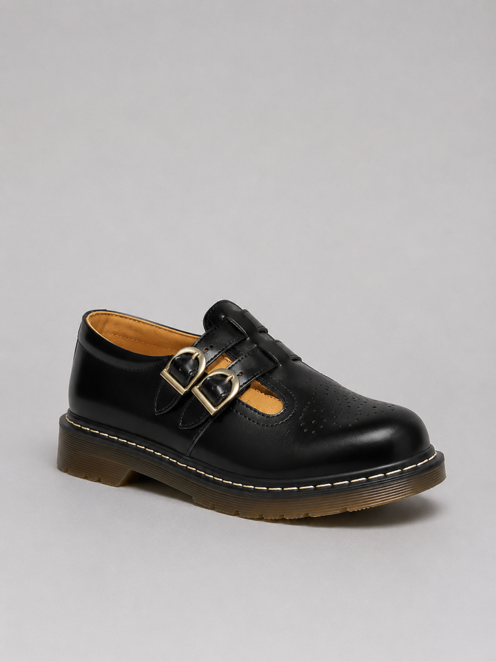 Women’s Classic Mary Jane Shoes with Buckles