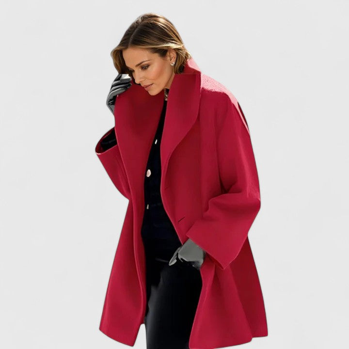 Women's Coat with Windproof Protection for Autumn/Winter