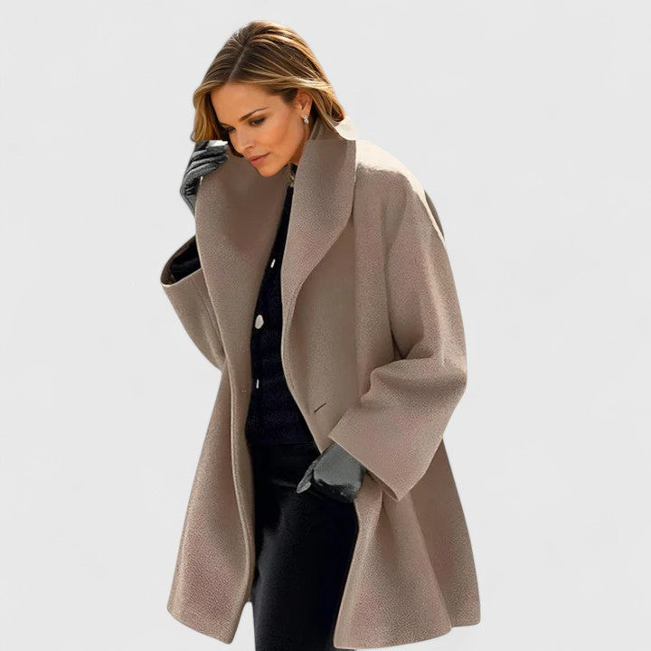 Women's Coat with Windproof Protection for Autumn/Winter