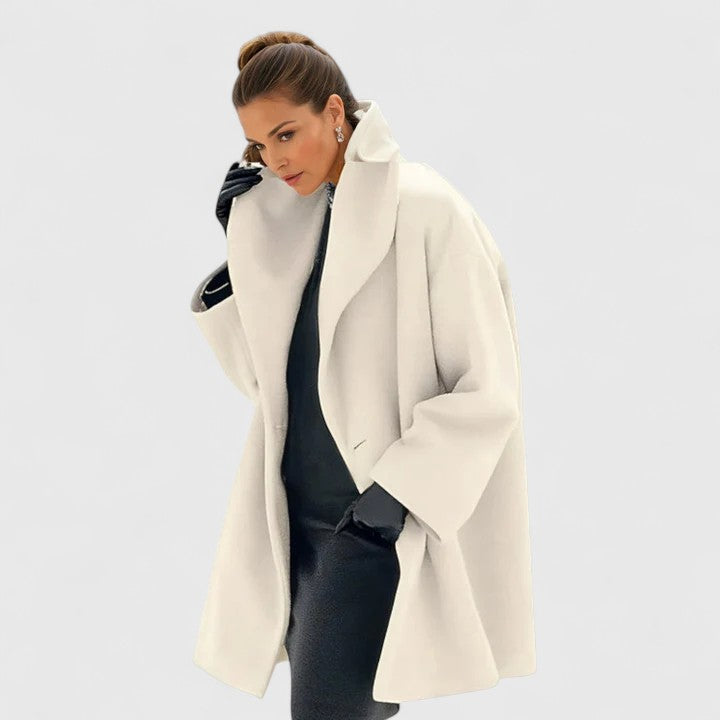 Women's Coat with Windproof Protection for Autumn/Winter