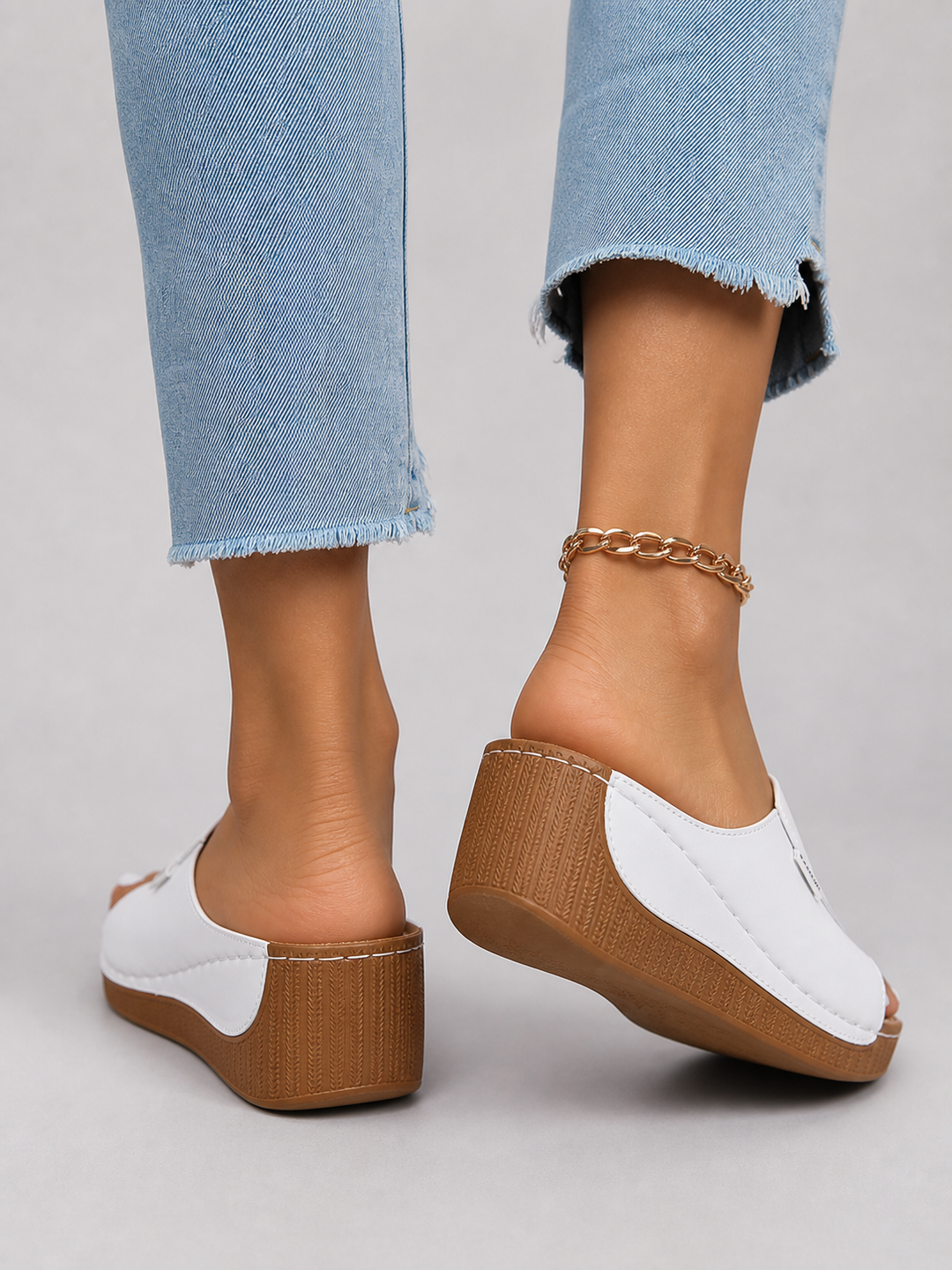 Women’s Comfort Slide Sandals with Slip-On