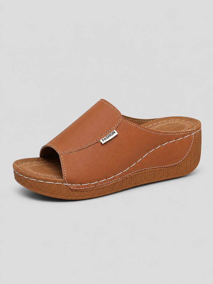 Women’s Comfort Slide Sandals with Slip-On