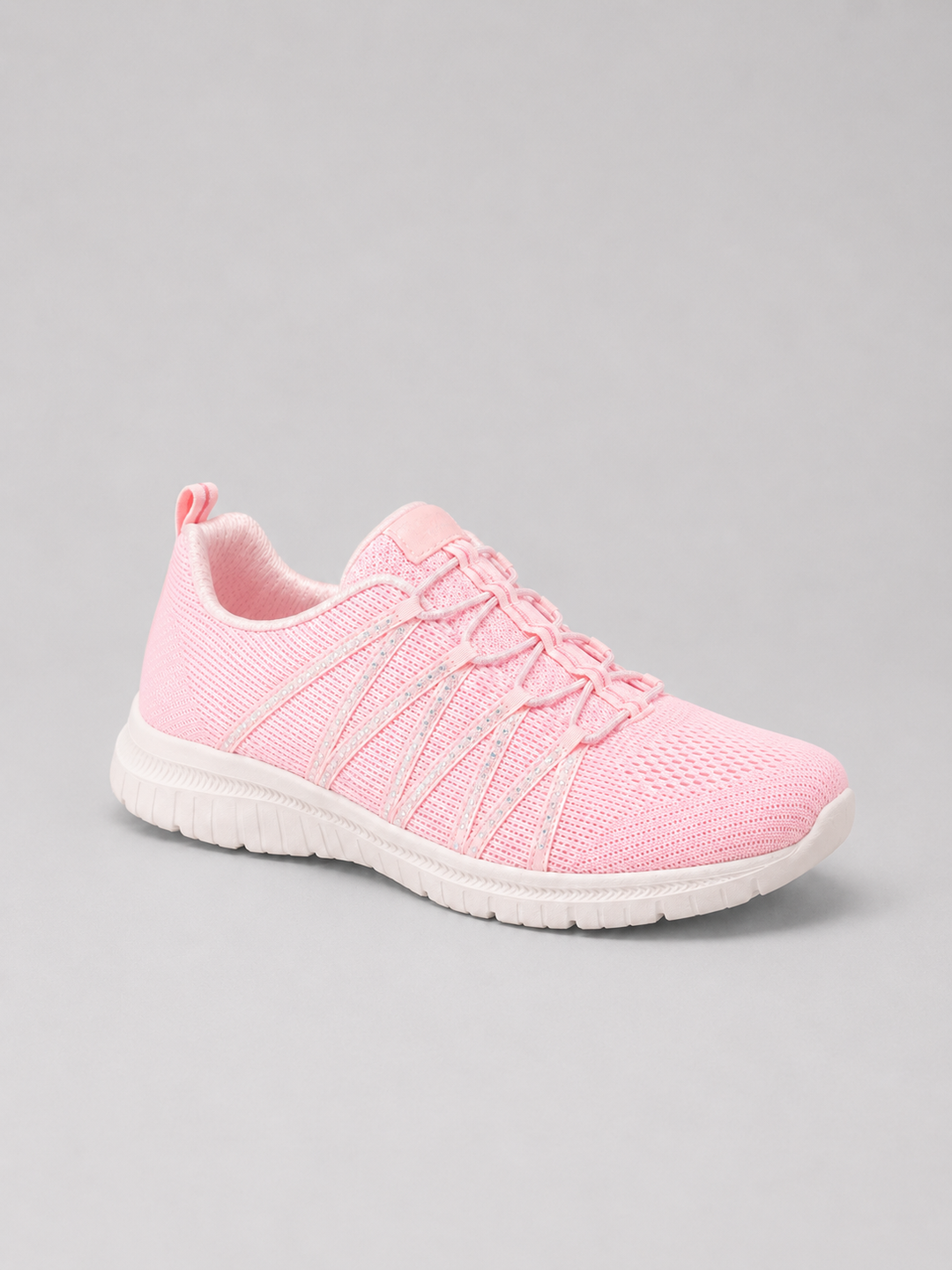 Women’s Comfort Slip-On Knit Trainers with Sparkle