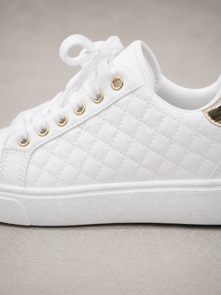 Women’s Comfort Trainers with Quilted Finish