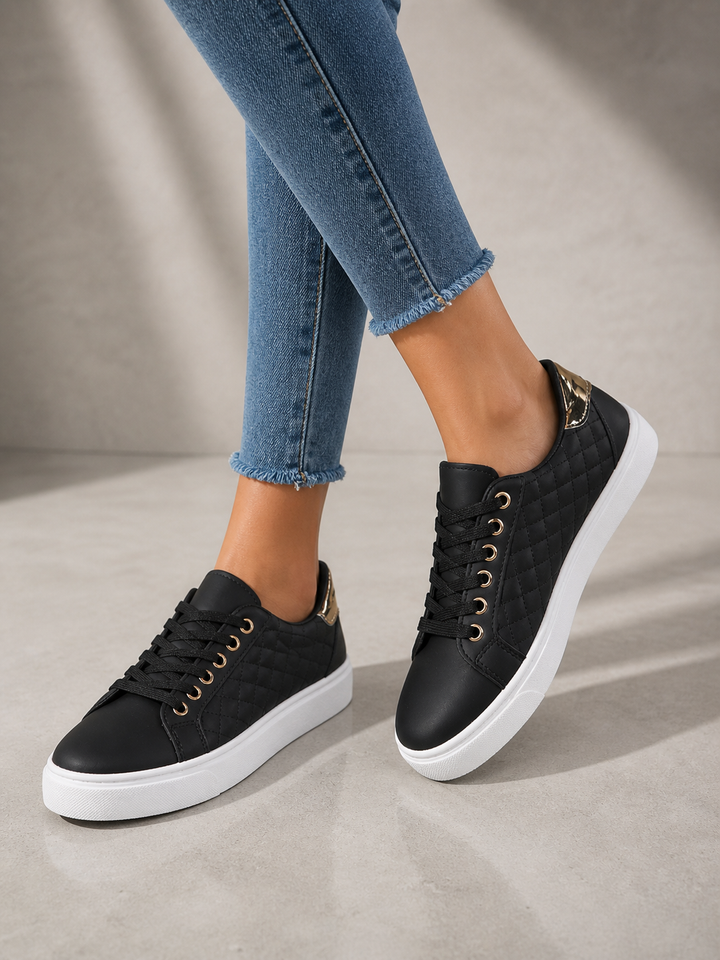 Women’s Comfort Trainers with Quilted Finish