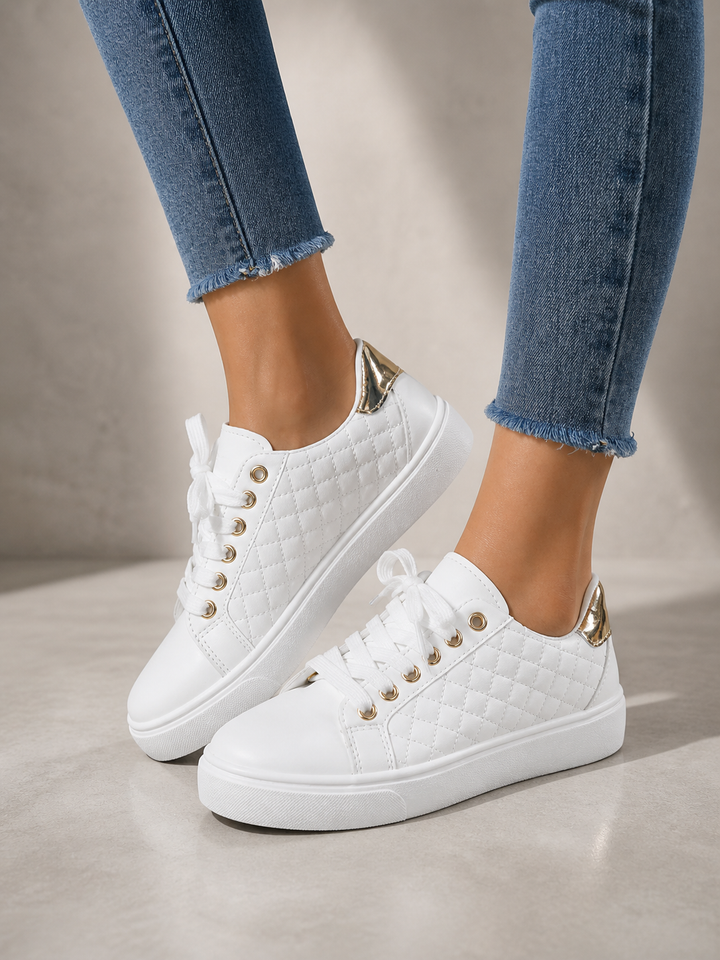Women’s Comfort Trainers with Quilted Finish