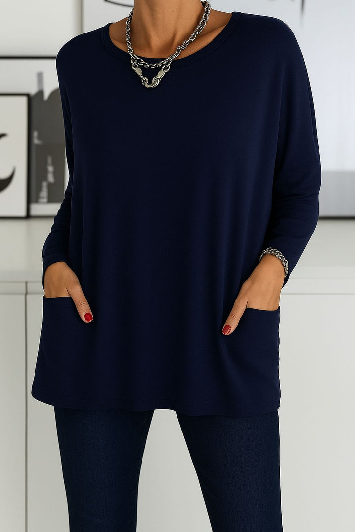 Women's Comfortable Top with flowing cut for work