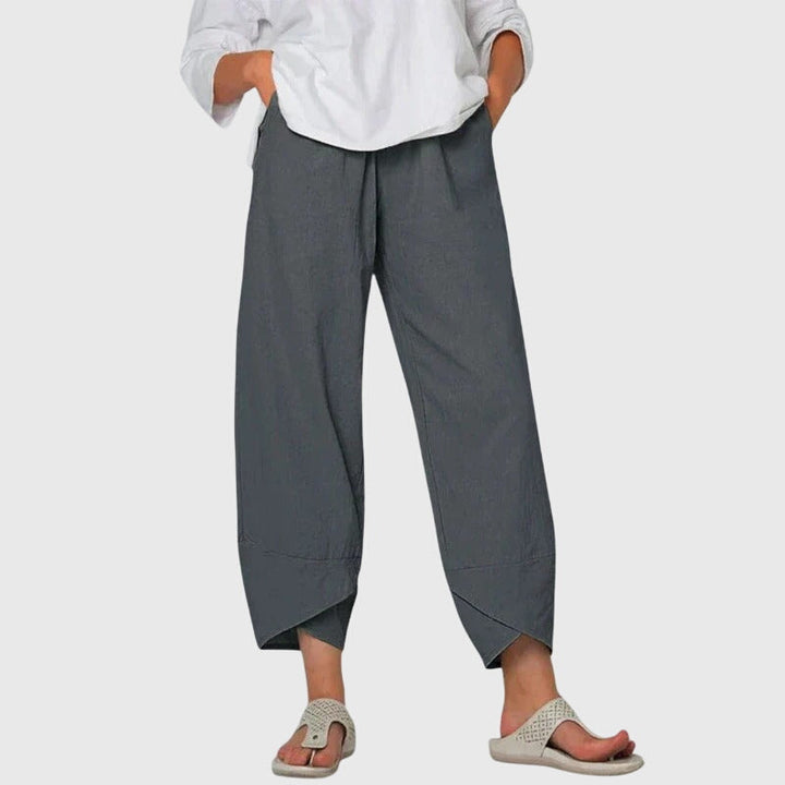 Women's Comfortable Trousers with Wide-Leg Fit for Easy Move