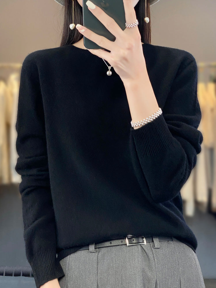 Women's Cosy Jumper with Relaxed Fit for Everyday Comfort