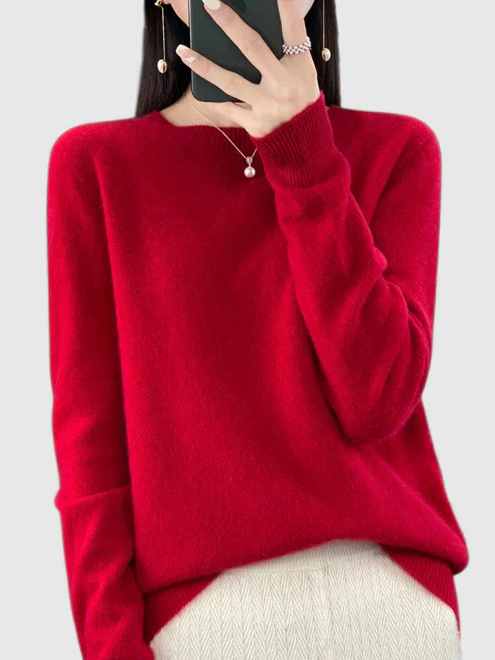Women's Cosy Jumper with Relaxed Fit for Everyday Comfort