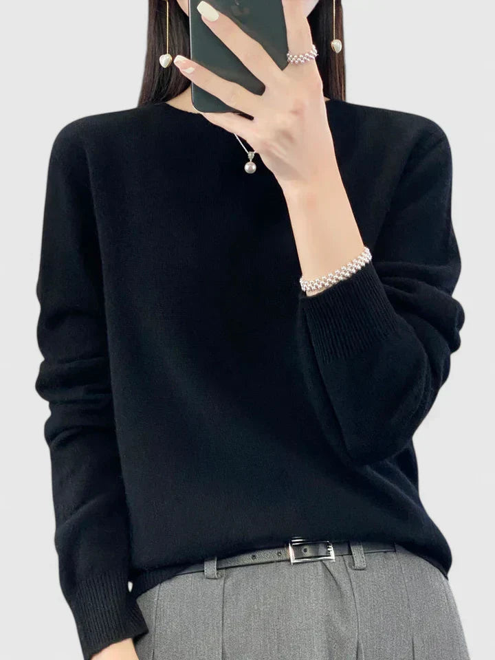 Women's Cosy Jumper with Relaxed Fit for Everyday Comfort