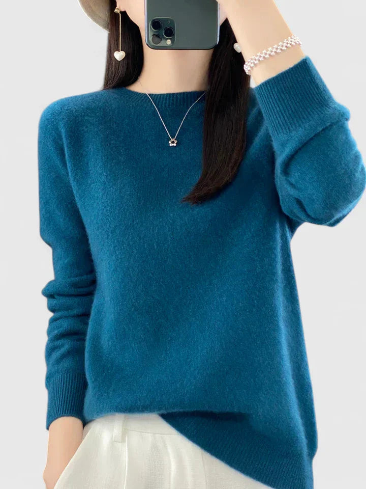 Women's Cosy Jumper with Relaxed Fit for Everyday Comfort