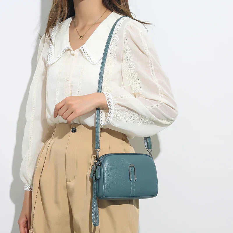 Women's Crossbody Shoulder Bag with Clean Lines for Summer