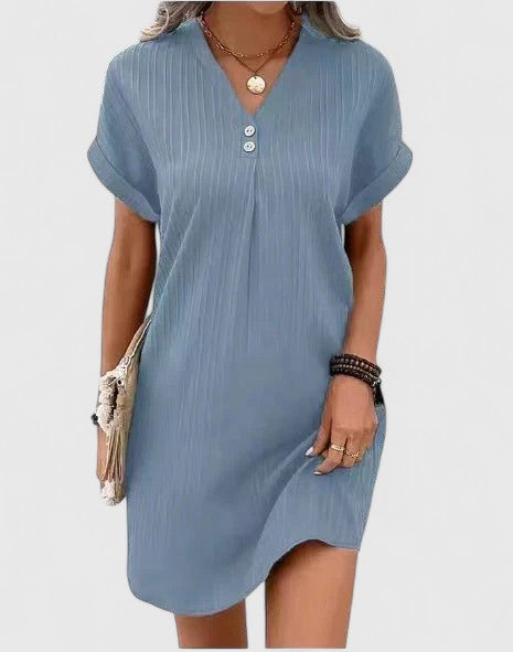 Women's Draped Dress with Relaxed Fit for Everyday Comfort