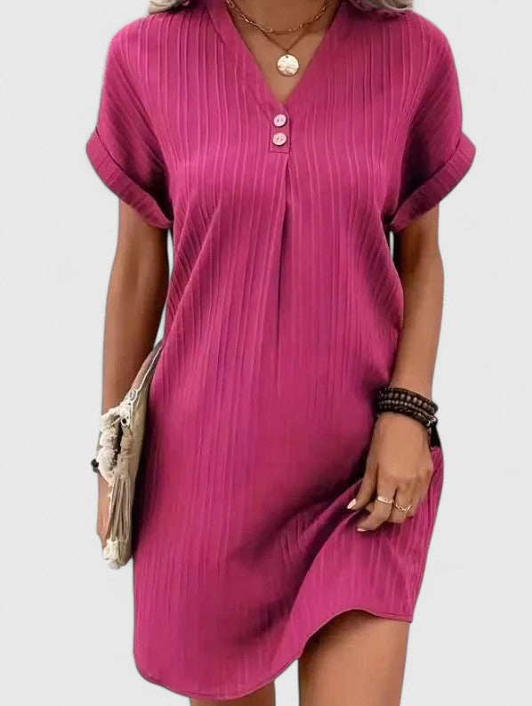 Women's Draped Dress with Relaxed Fit for Everyday Comfort
