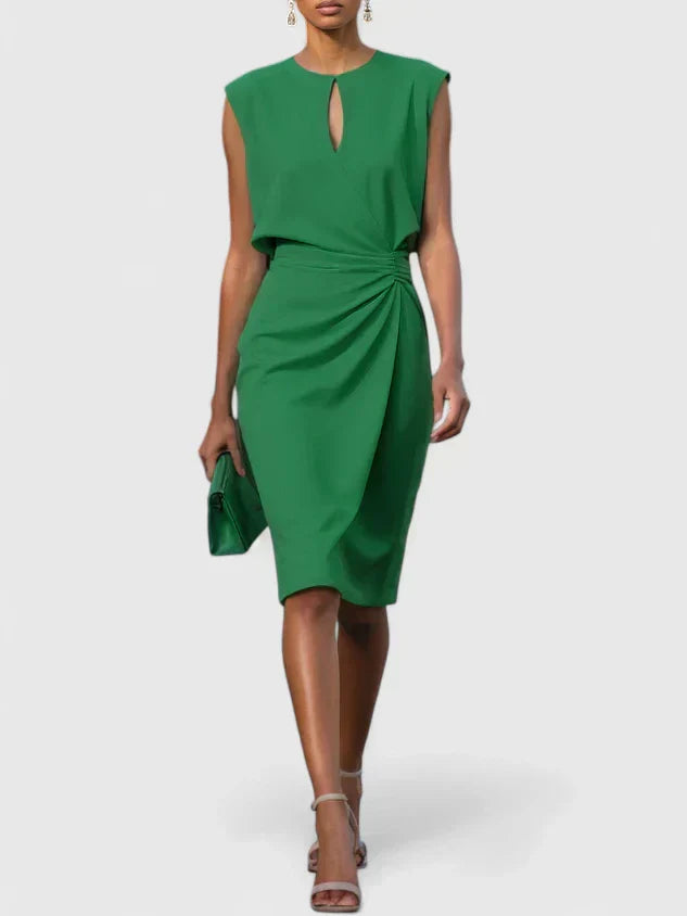 Women's Dress with Sleek Cut for Formal Events - Elegant
