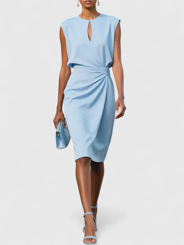 Women's Dress with Sleek Cut for Formal Events - Elegant