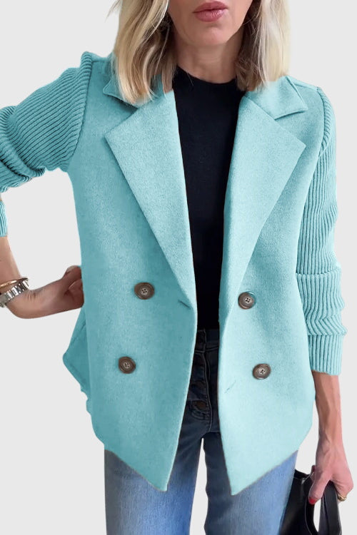 Women's Elegant Blazer with DB Closure for Office wear