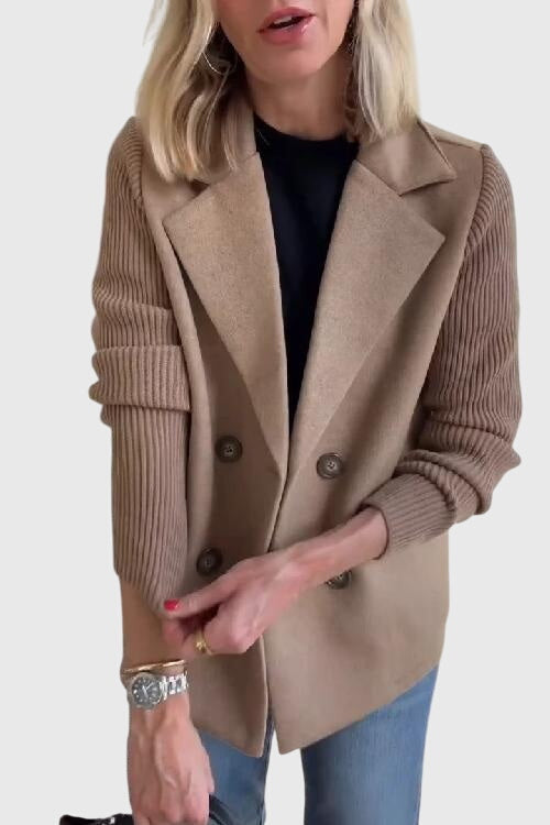 Women's Elegant Blazer with DB Closure for Office wear
