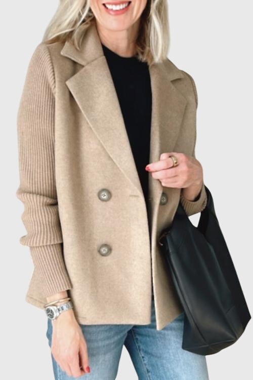 Women's Elegant Blazer with DB Closure for Office wear