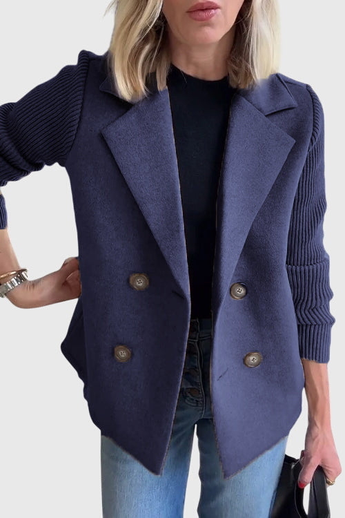 Women's Elegant Blazer with DB Closure for Office wear