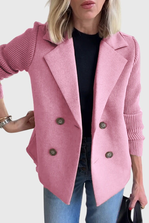 Women's Elegant Blazer with DB Closure for Office wear