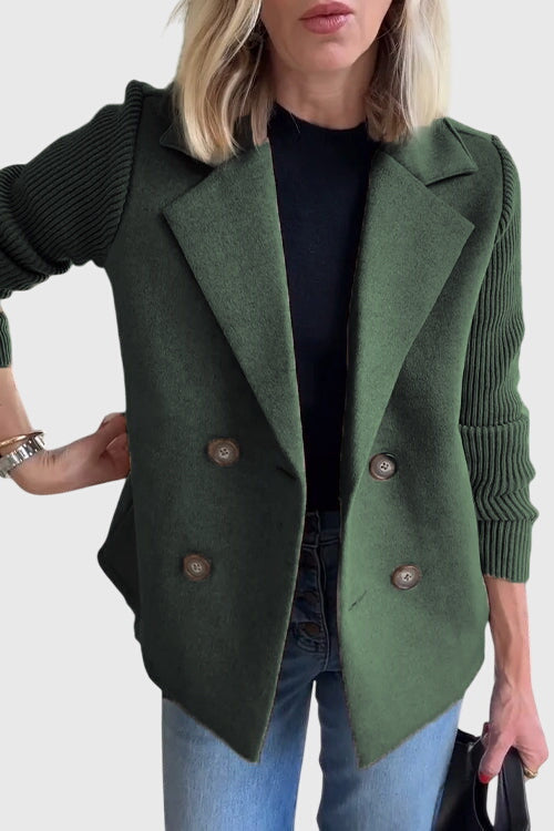 Women's Elegant Blazer with DB Closure for Office wear