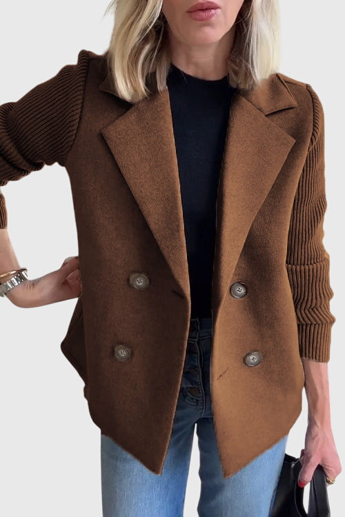 Women's Elegant Blazer with DB Closure for Office wear
