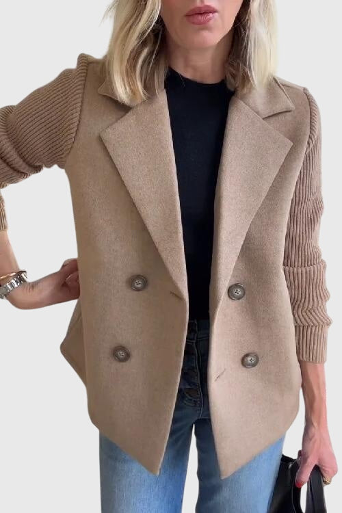 Women's Elegant Blazer with DB Closure for Office wear