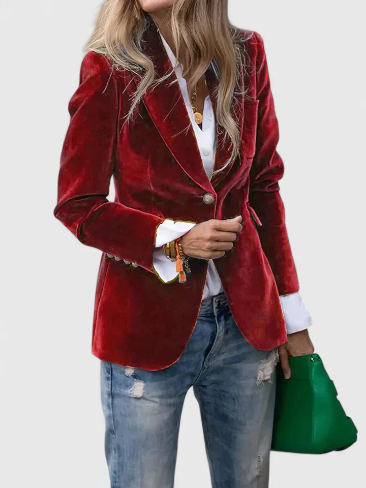 Women's Elegant Blazer with tailored silhouette for style