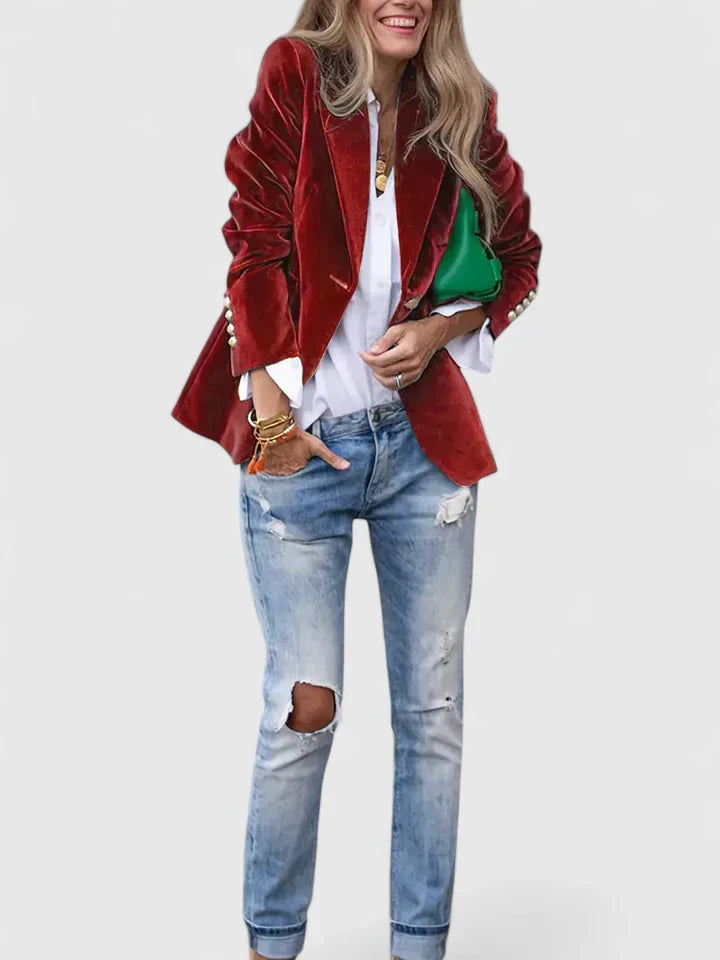 Women's Elegant Blazer with tailored silhouette for style