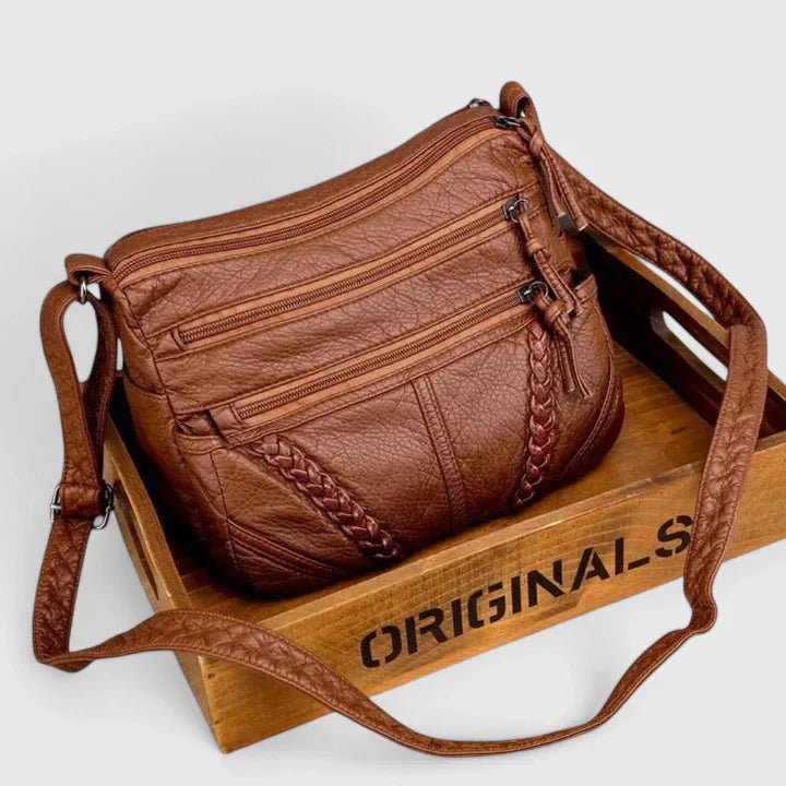 Women's Elegant Crossbody Bag with Magnetic Closure Everyday