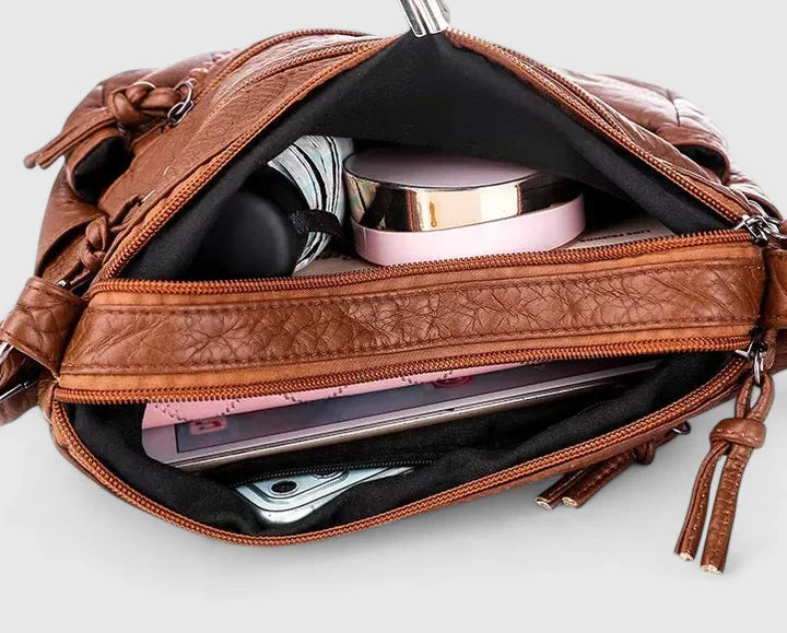Women's Elegant Crossbody Bag with Magnetic Closure Everyday