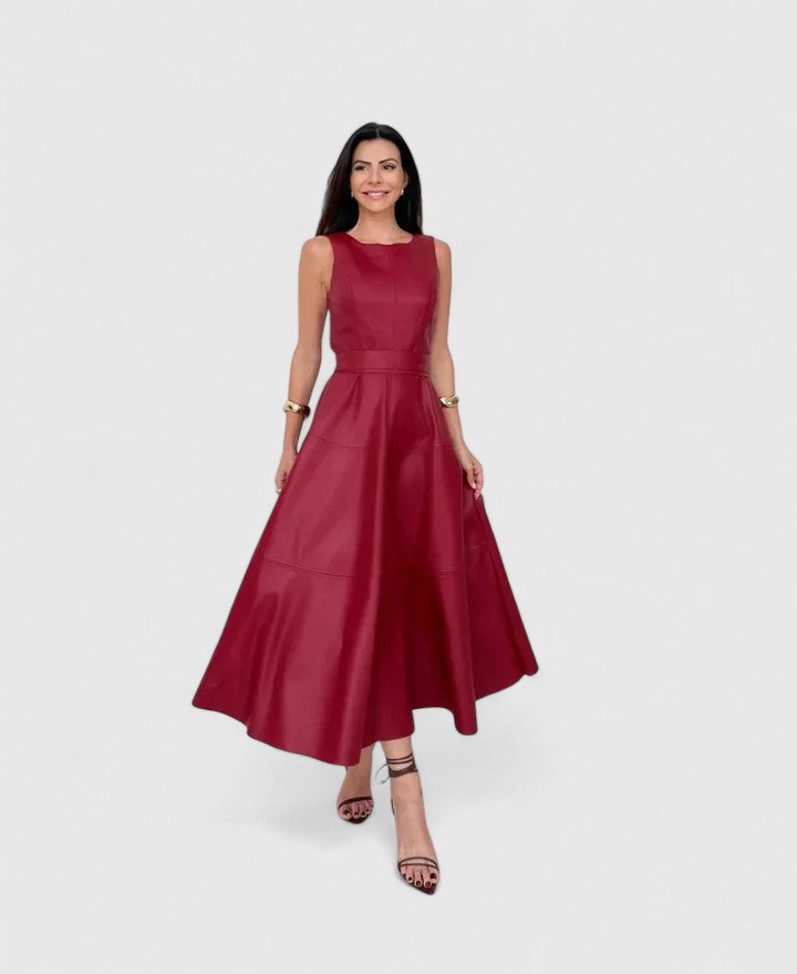 Women's Elegant Dress with Tailored Cut for Evening Events