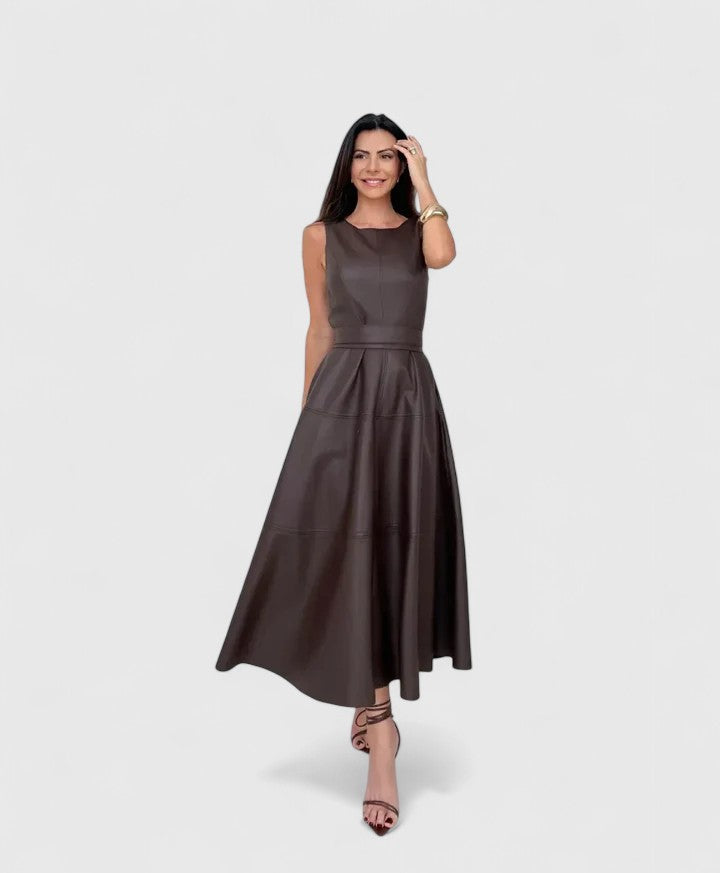 Women's Elegant Dress with Tailored Cut for Evening Events