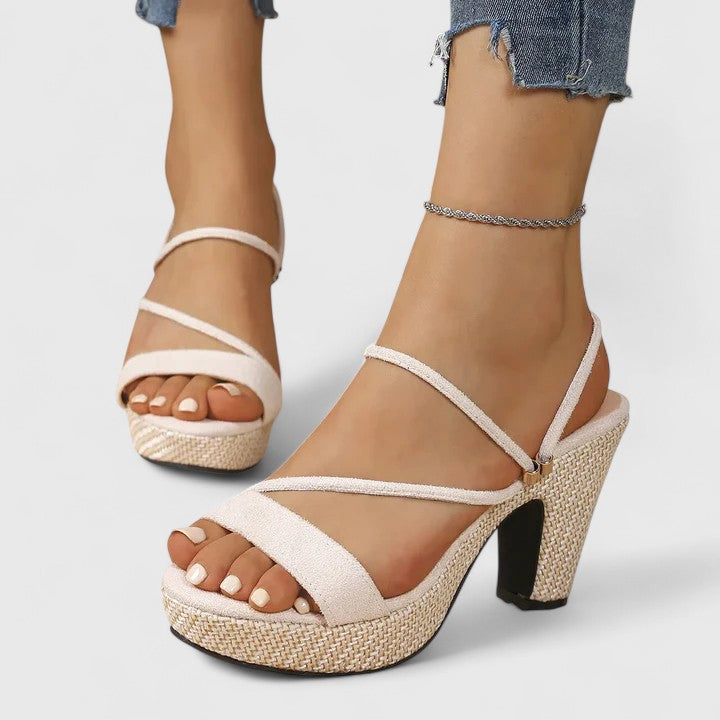 Women's Elegant Heels with Cushioned Insole for Occasions