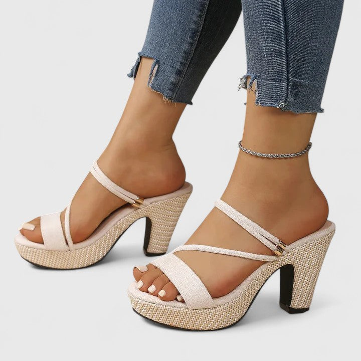 Women's Elegant Heels with Cushioned Insole for Occasions