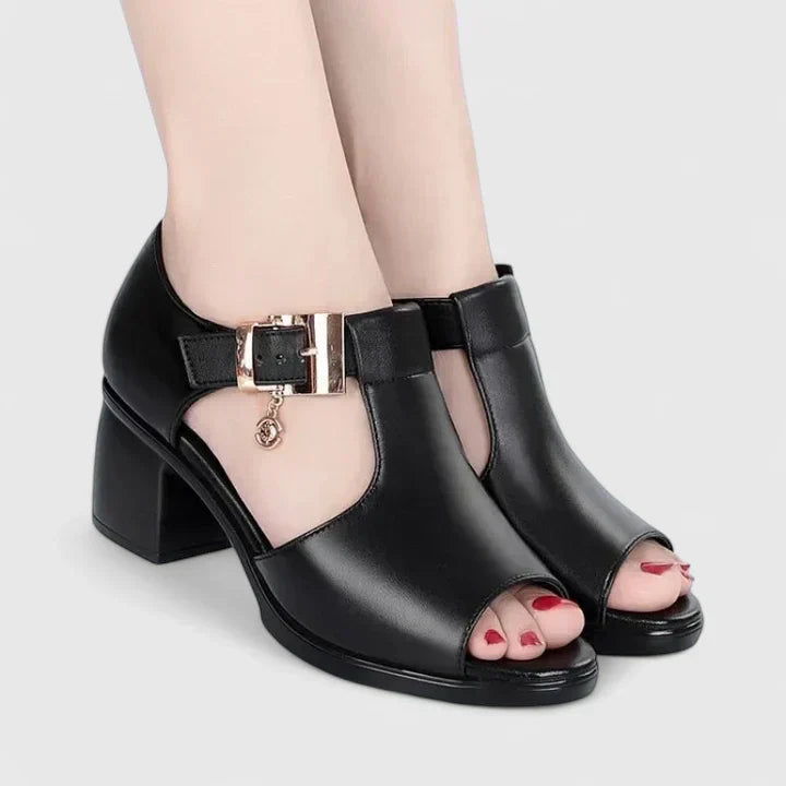 Women's Elegant Sandals with Cushioned Footbed for Summer
