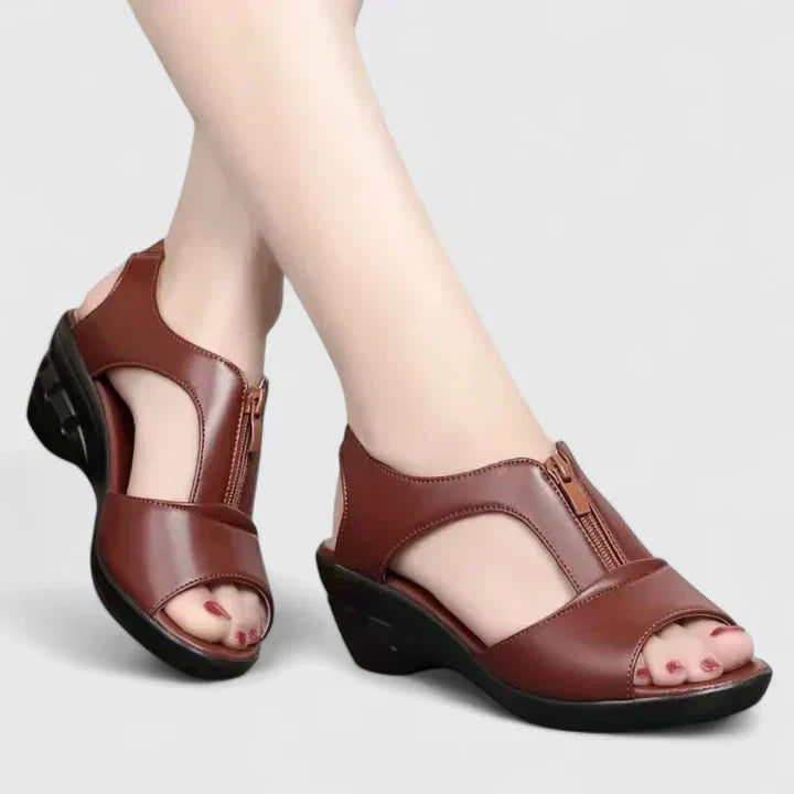Women's Elegant Sandals with Cushioned Footbed for Summer