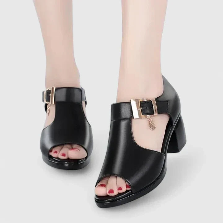 Women's Elegant Sandals with Cushioned Footbed for Summer