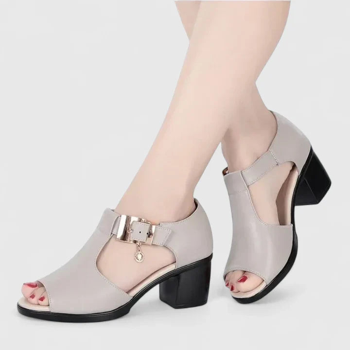 Women's Elegant Sandals with Cushioned Footbed for Summer