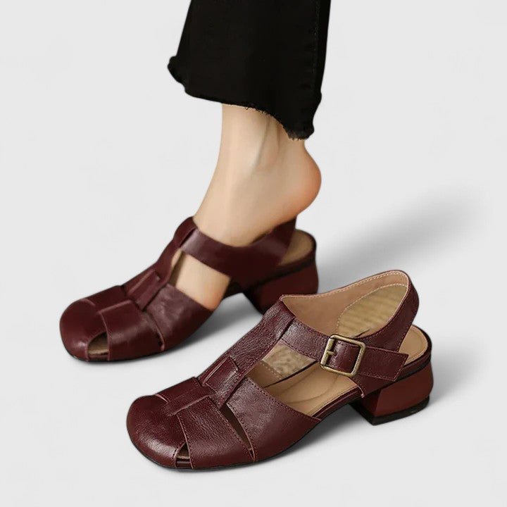 Women's Elegant Sandals with Square Toe for Day-to-Night